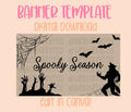 Digital download | Edit in Canva | Spooky season Halloween template